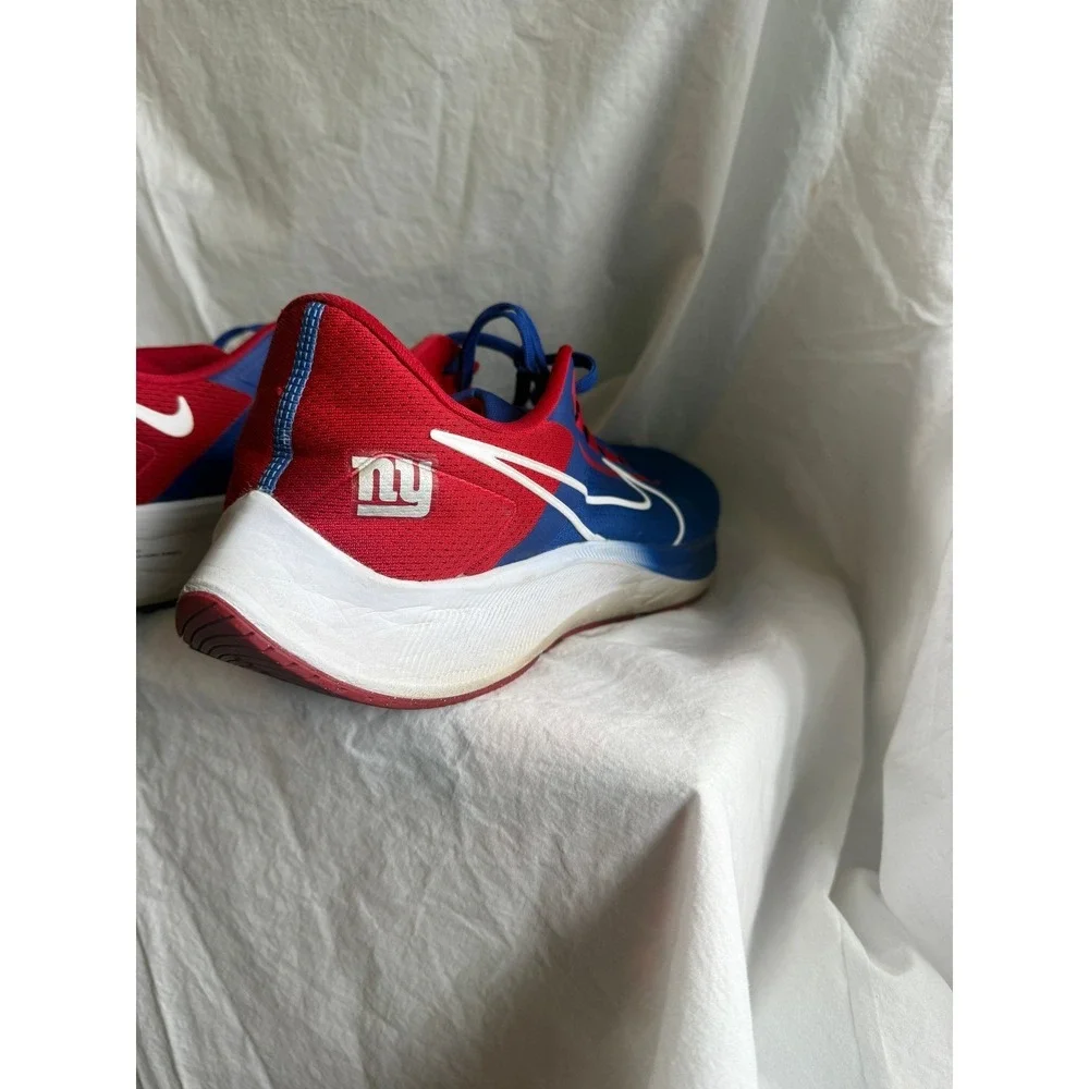 Nike Air Zoom Pegasus 16 New York Giants Blue Red‎ White Mens Running Shoes